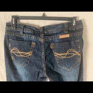 Cowgirl Tough waist 31 X 35 length bootcut jeans